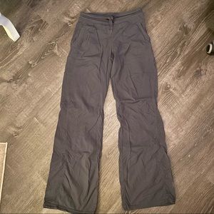 Lululemon Unlined Dance Studio Pant in Gray